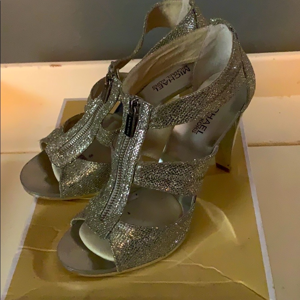 Michael Kors Silver Sandal